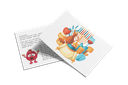 Coloring cards for Hanukkah | Set 3.3.d.1
