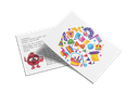 Ausmalkarten für Purim | Set 4.3.d.1
