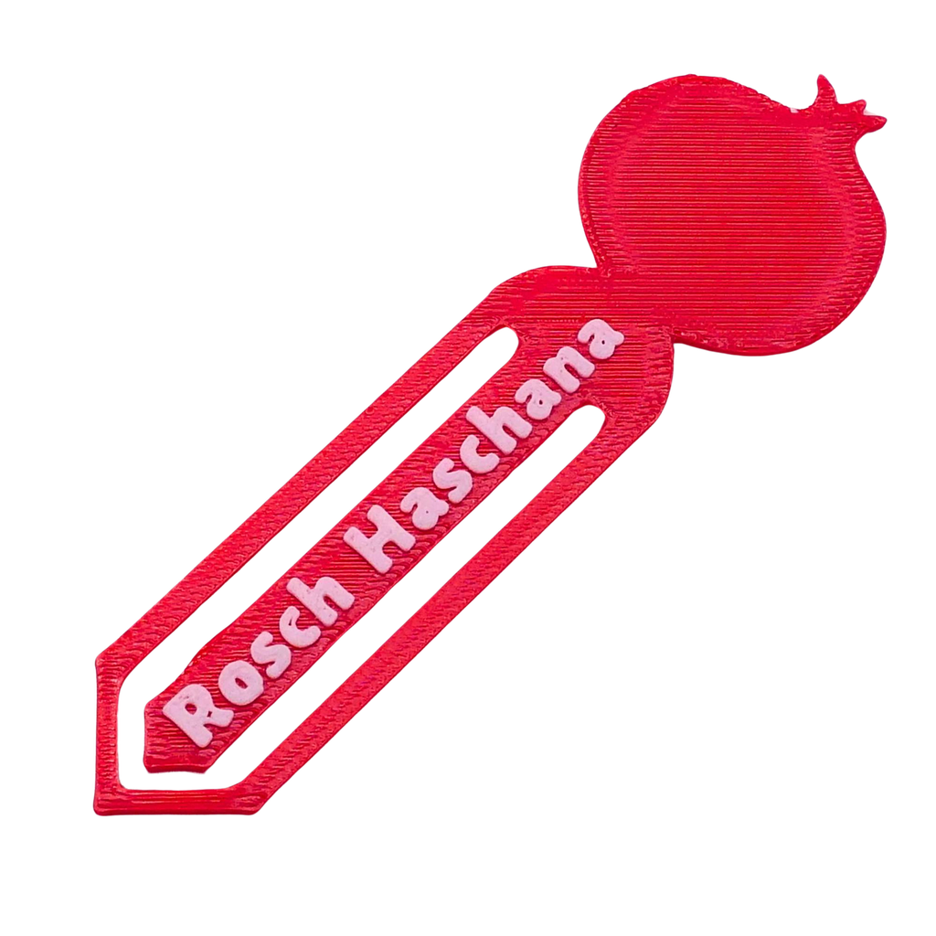 3D-Bookmark | Pomegranate | DE Style