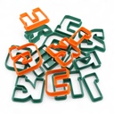 Alefbet cookie cutters | 27 pieces