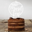 Cake Topper | Mazal Tov