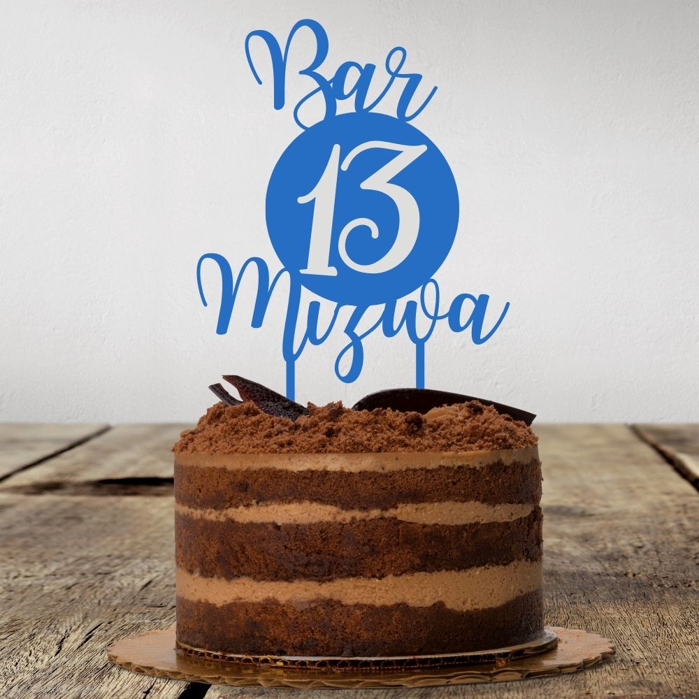 Cake Topper | Bar Mitzva