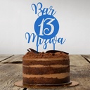 Cake Topper | Bar Mitzva