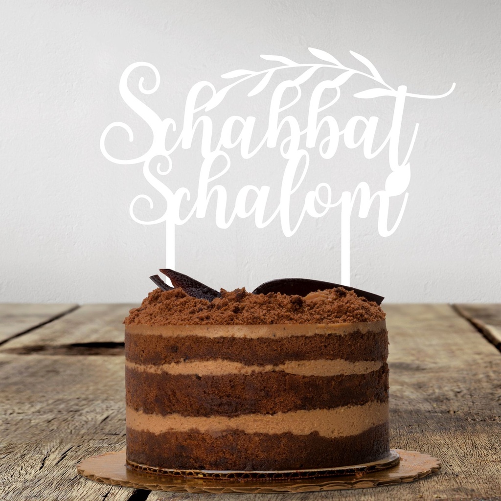 Torten Topper | Schabbat Schalom