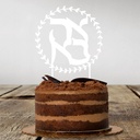 Torten Topper | Ahawa | Hebräisch