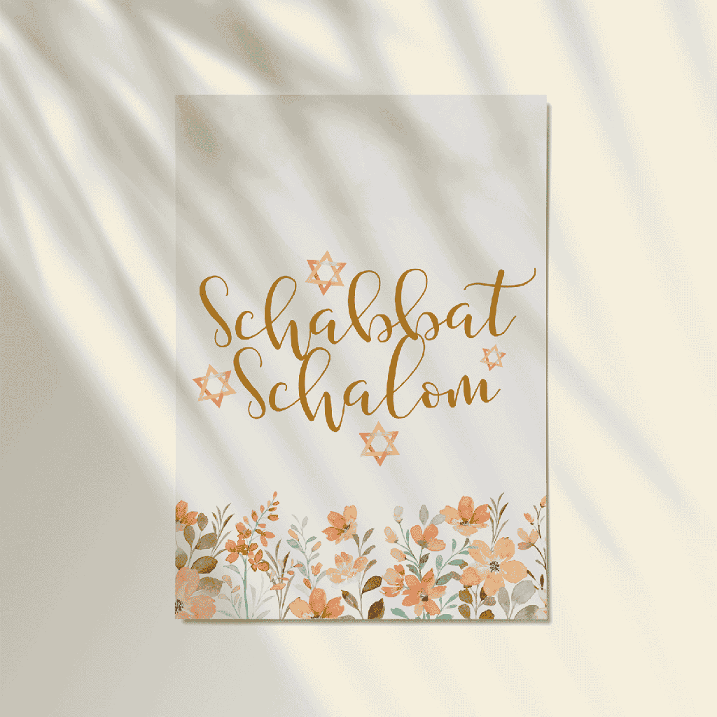 Postcard | for Shabbat | oneg