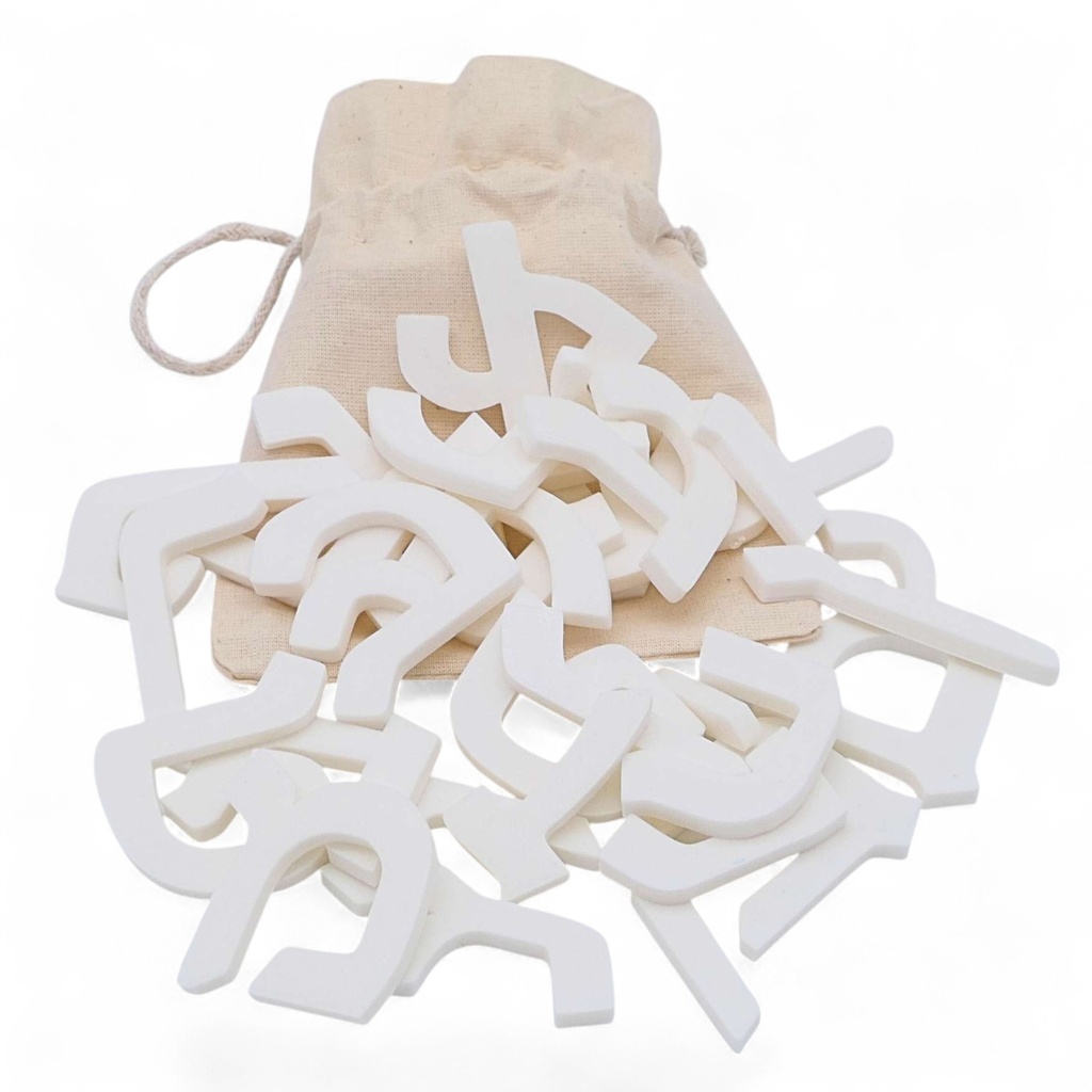 Hebräisches 3D-Buchstabenset | 27 Buchstaben