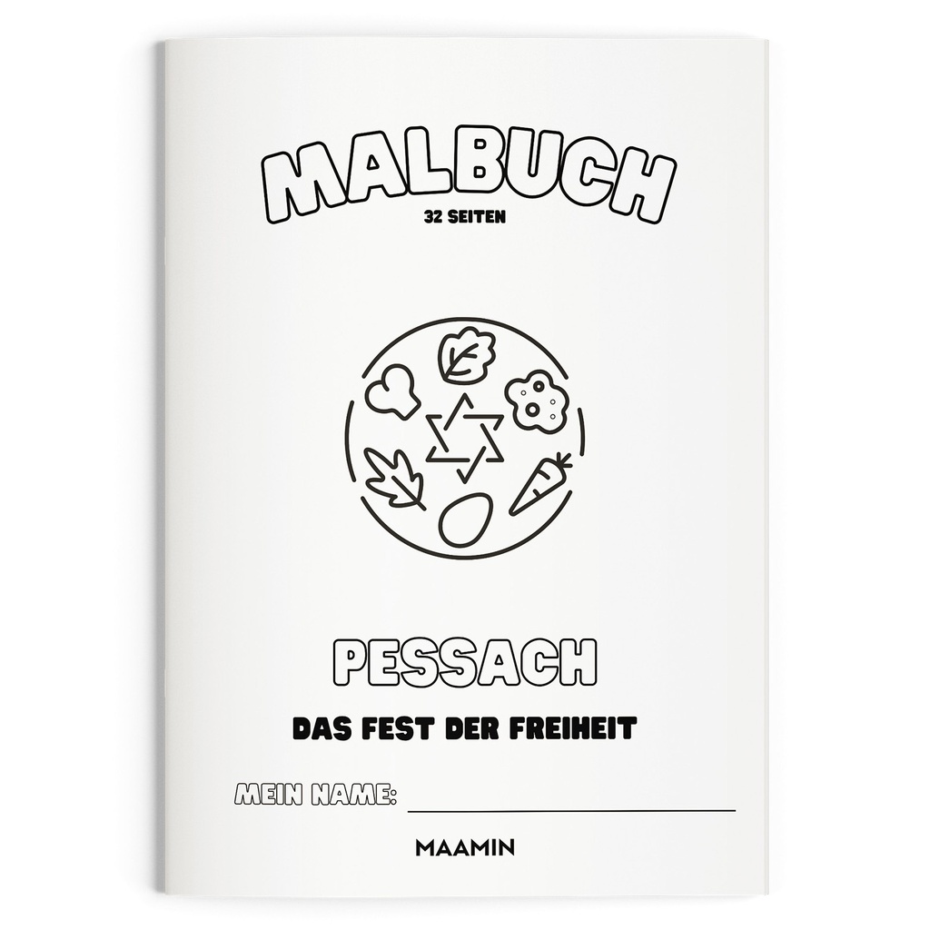 Ausmalbuch | Pessach | 32 Seiten 