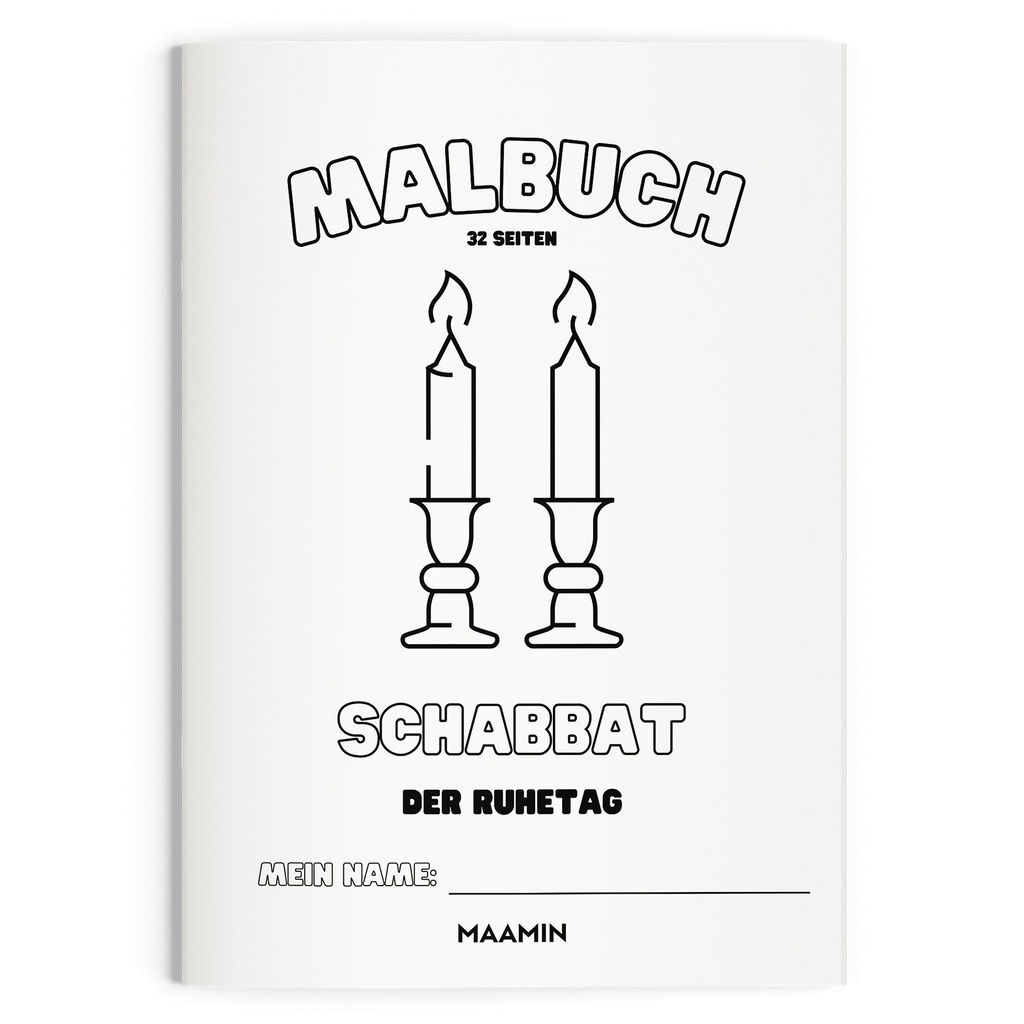 Ausmalbuch | Schabbat | 32 Seiten 