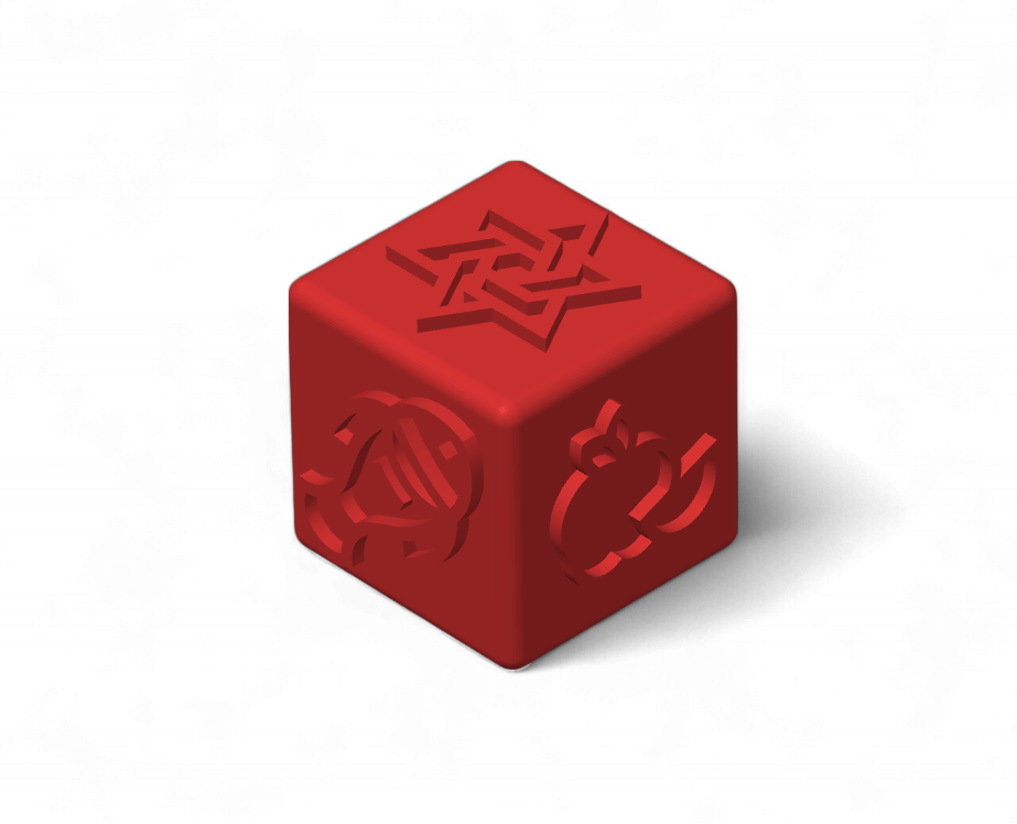 Stamp cube | Rosh Hashanah symbols