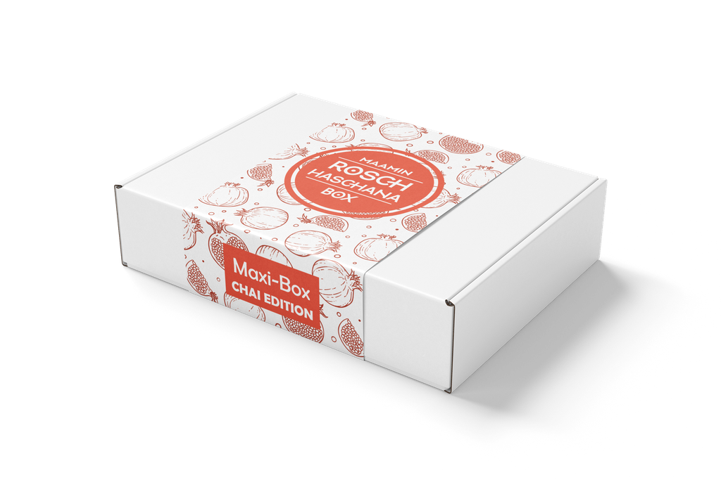Rosch Haschana Geschenkbox für Erwachsene | Maxibox CHAI EDITION