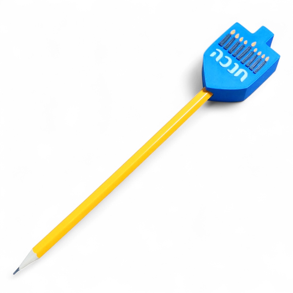 Pen attachment for Hanukkah