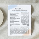 Hawdalla nach Schabbat | A5-Karte