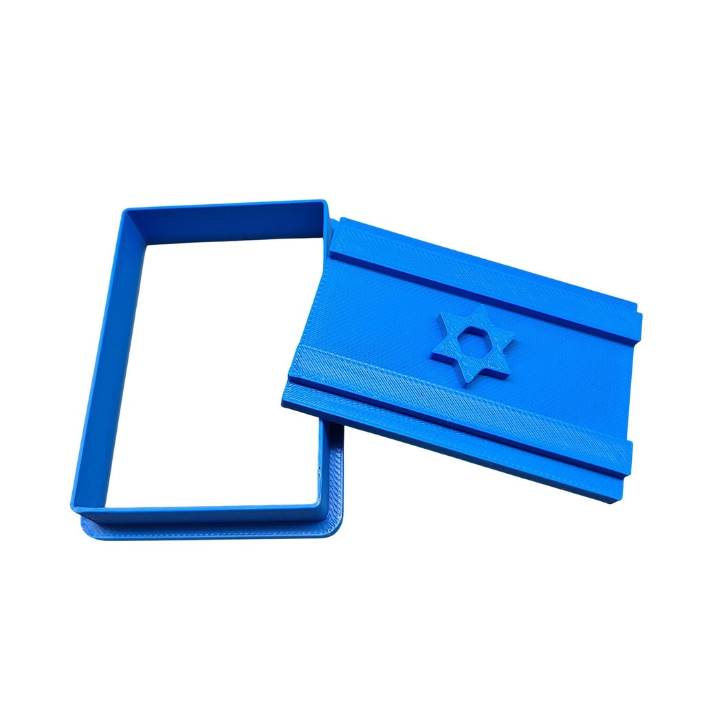 Israelflagge | Ausstechform mit Stempel 