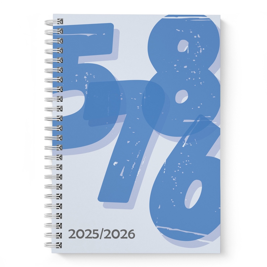 Jüdischer Taschenkalender | 5786 (2025-2026) | Minimalistisch