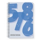 Jüdischer Taschenkalender | 5786 (2025-2026) | Minimalistisch