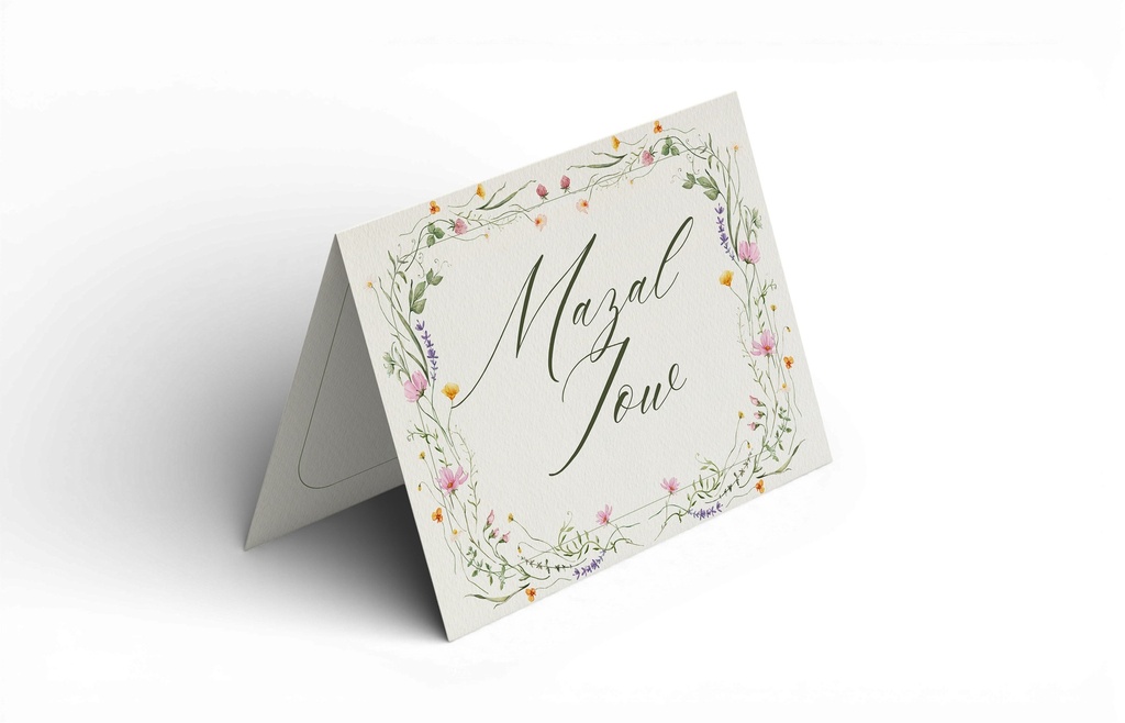 Doppelkarte | Mazal Tow | Scent 