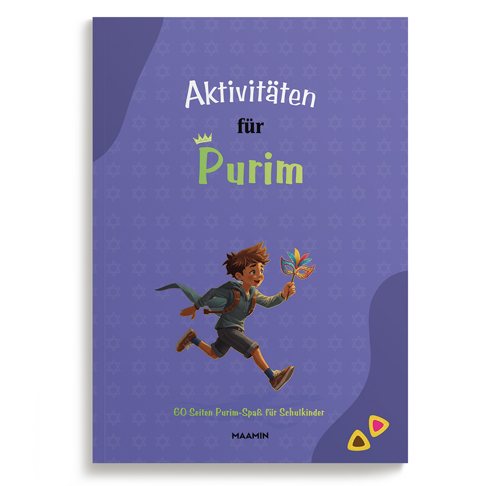 Aktivitäten für Purim | 60 Seiten | Für Schulkinder
