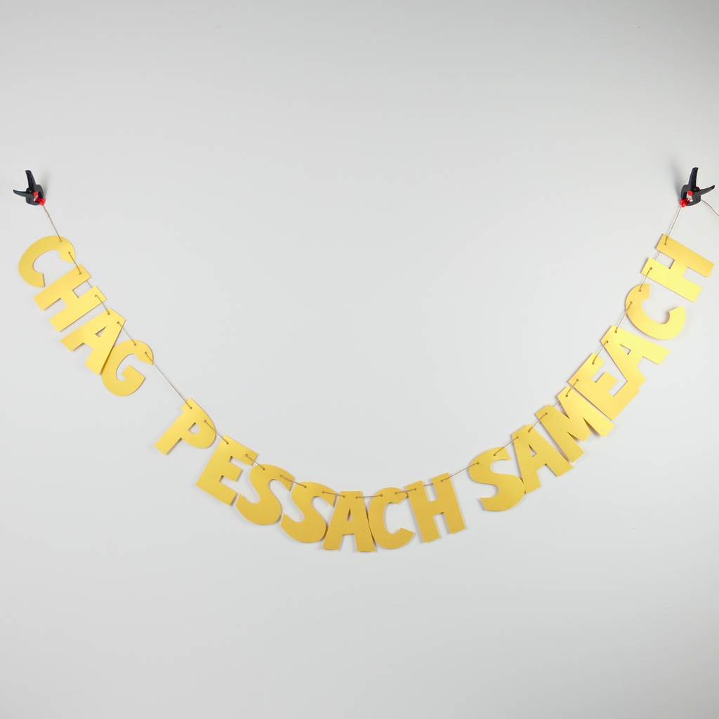 Shiny garland | Chag Pessach Sameach (a happy Passover celebration)