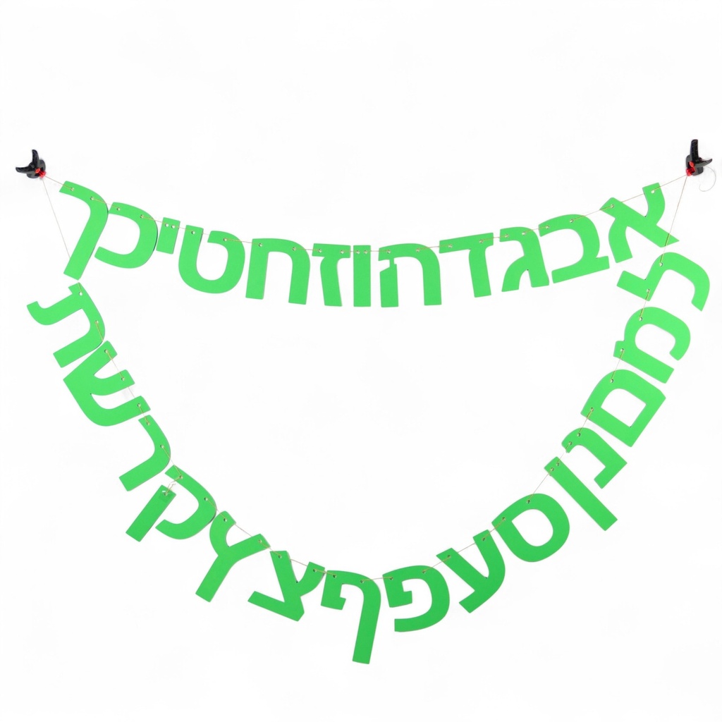 Girlande | Das Alefbet