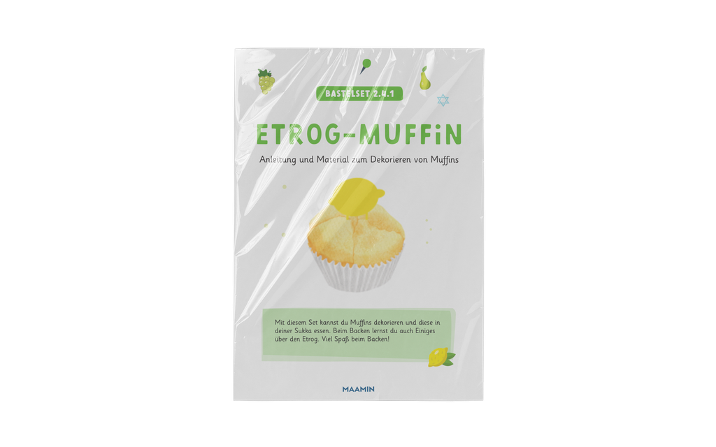 Bastelset 2.4.1 | Etrog-Muffin
