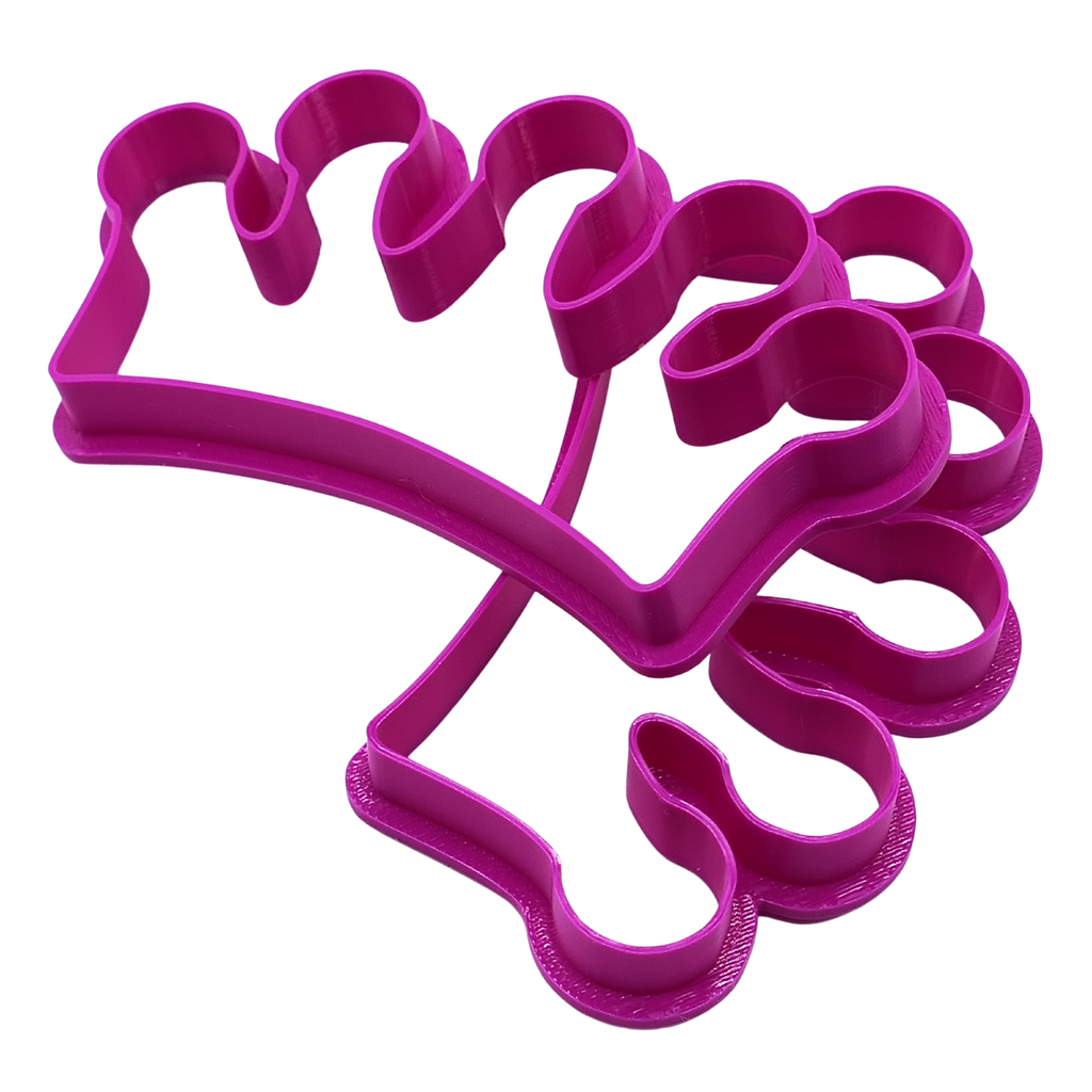 Hadassas crown cookie cutter