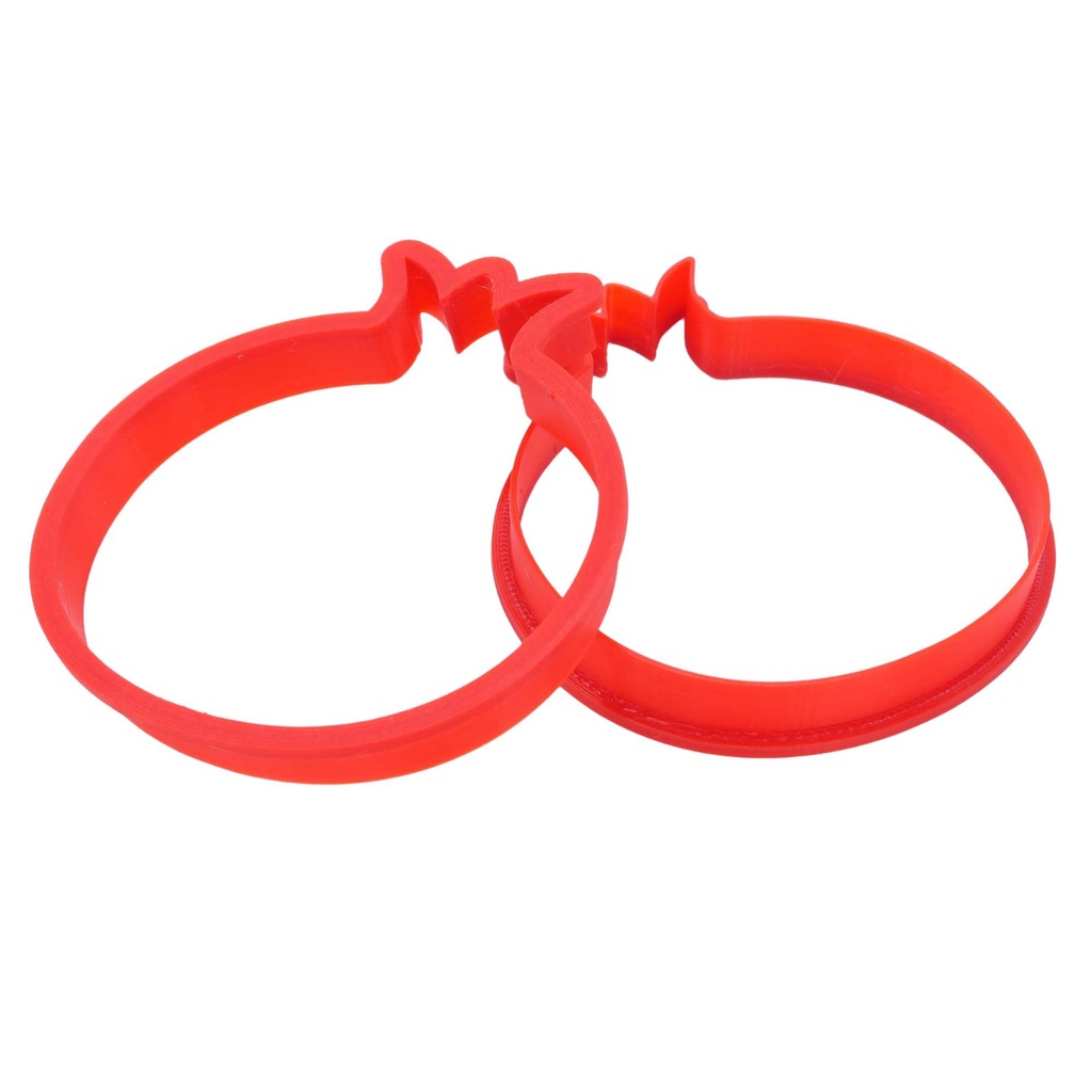 Pomegranate cookie cutter