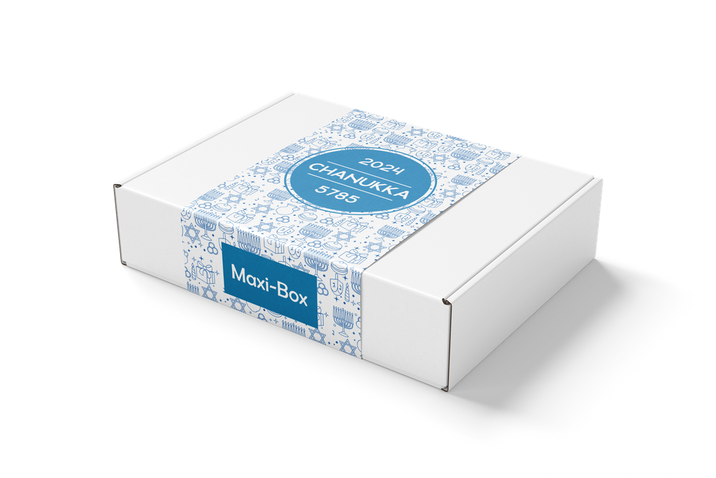 Chanukka Maxibox | Geschenkbox für Erwachsene