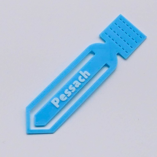 [G0394] 3D-Bookmark  | Mazzah | English Style