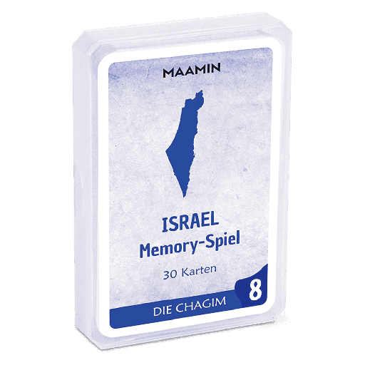 Memory-Spiel | Israel | 30 Karten