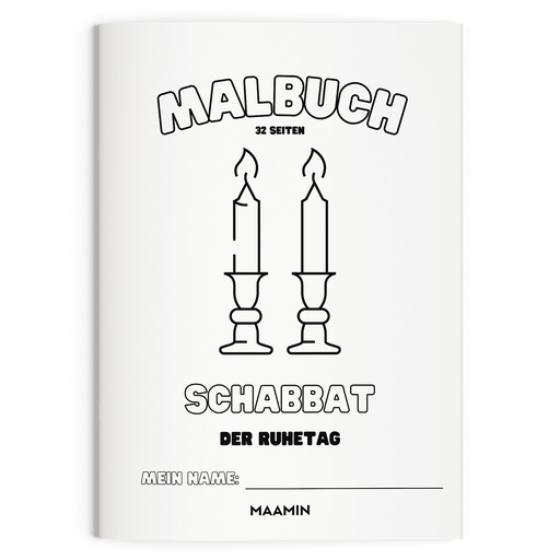Ausmalbuch | Schabbat | 32 Seiten 