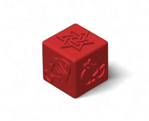 [G0491-1] Stempelwürfel | Rosch Haschana Symbole 
