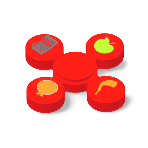 [G0420-1] Fidget-Spinner | Rosch Haschana 