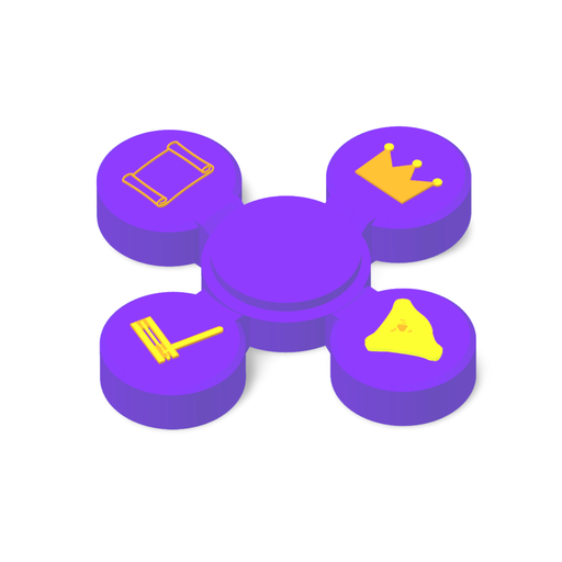 [G0420-4] Fidget-Spinner | Purim 