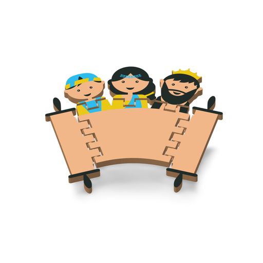 [G0484-4] Flexi-Toy | Purim | Megillat Esther 