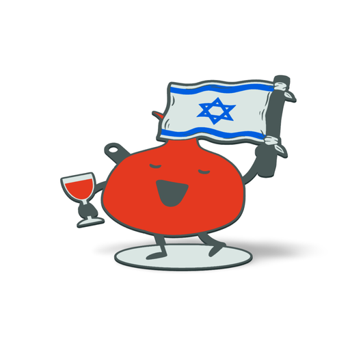 [G0483-8-1] Schlüsselanhänger | Schlomi Rimoni feiert in Israel 
