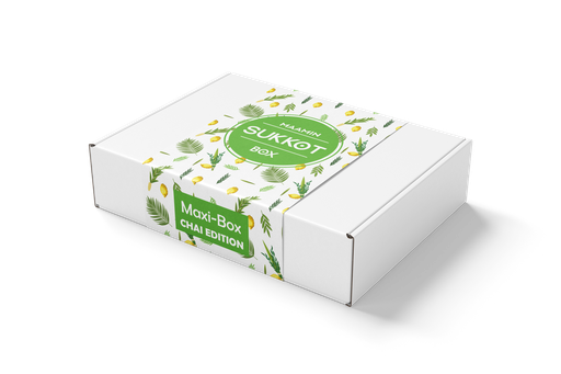 Sukkot Geschenkbox für Erwachsene | Maxibox CHAI EDITION