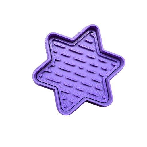 [KA055] Matza Stern | Ausstechform mit Stempel