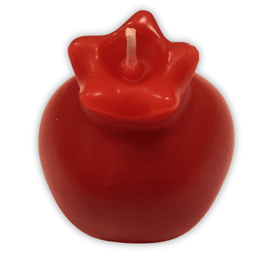 [G0026r] Holiday candle | Rimon Tinok | 6 pieces: Red