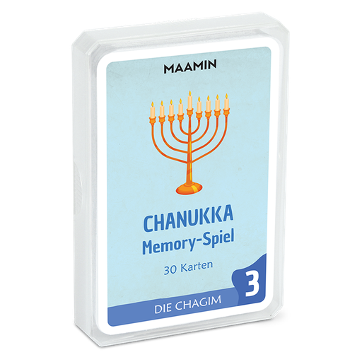 Memory-Spiel | Chanukka | 30 Karten