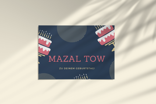 Postcard | for a birthday | Miron