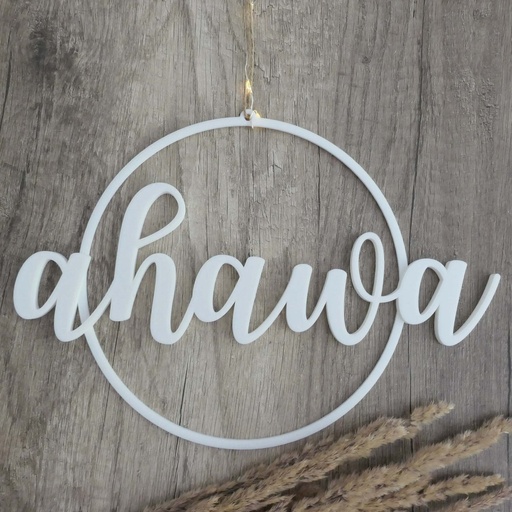 Ahawa-Wandkranz | 3D Tür- und Wanddeko