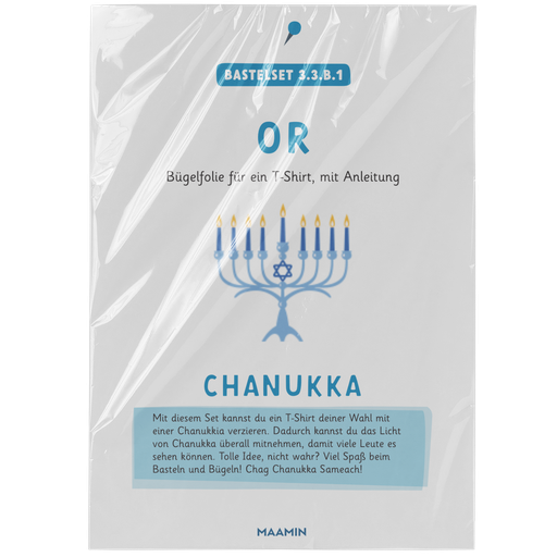 Bügelset 3.3.b.1 für Chanukka | Or