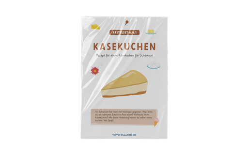 [G0103] Bastelset 6.4.1 | Käsekuchen
