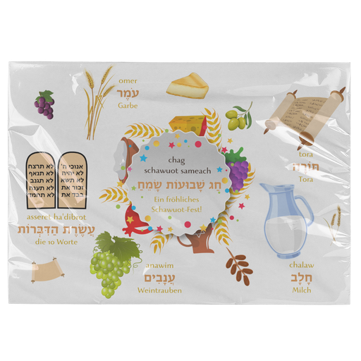 4 x plate coasters | Shavuot