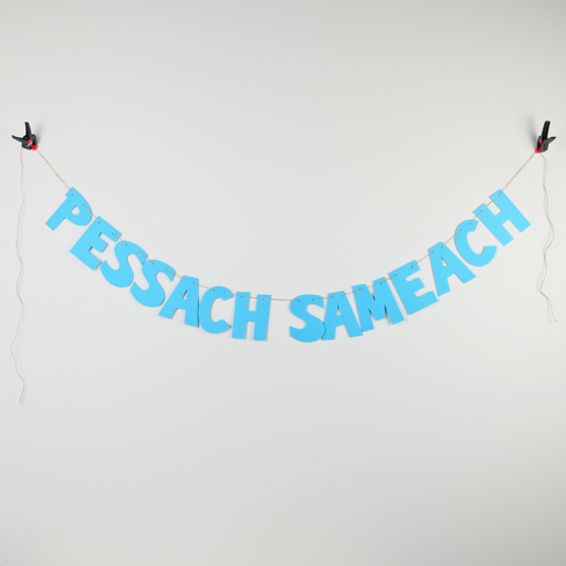 [G0129] Girlande | Pessach Sameach (ein fröhliches Pessach)