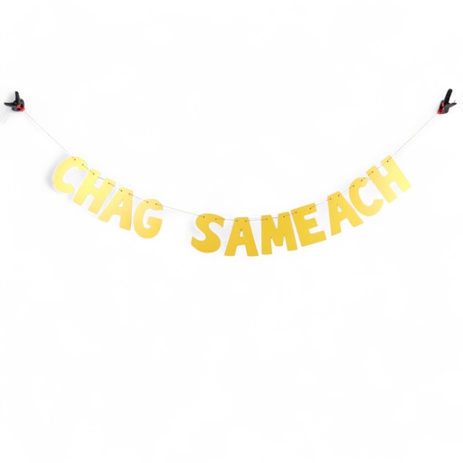 [G0133] Glänzende Girlande | Chag Sameach (ein fröhliches Fest)