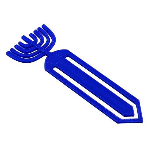[G0167] 3D-Bookmark | Hanukkiah