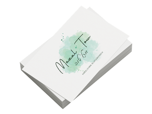 Mazal Tow - Stil 3 | 30 x GiveAway-Kärtchen