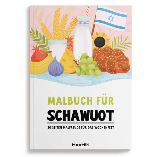 Ausmalheft für Schawuot